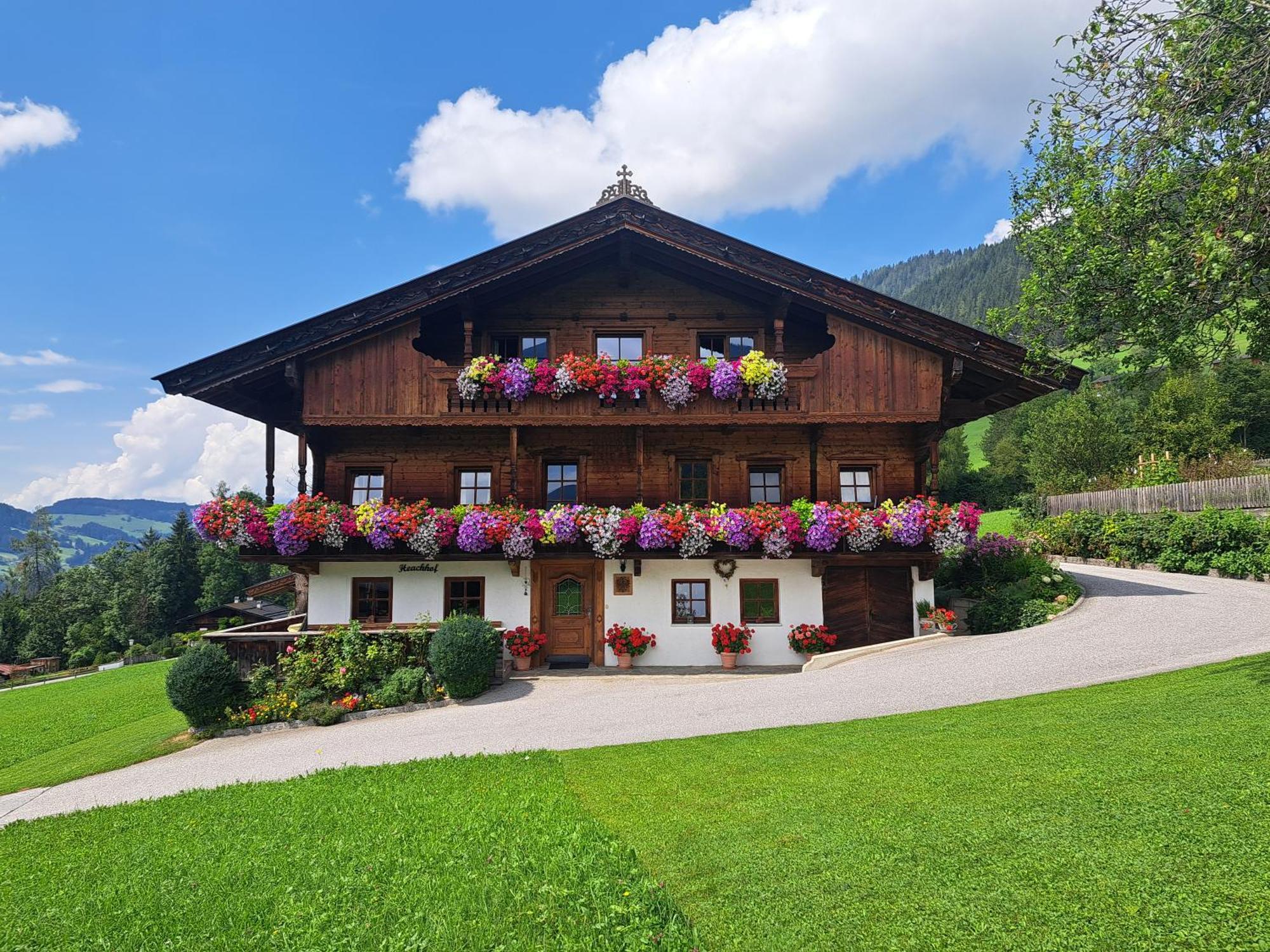 Heachhof Lejlighed Alpbach Eksteriør billede